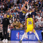 Aksi Luka Doncic saat Lakers kalahkan Nuggets 123-100
