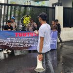 HP21N desak Dirjen Minerba tolak RKAB PT BHR dalam aksi mahasiswa Sultra di Jakarta