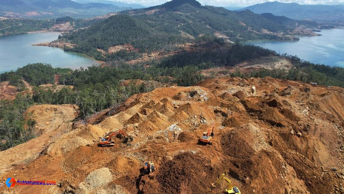 kawasan hutan terdampak tambang ilegal PT SBP