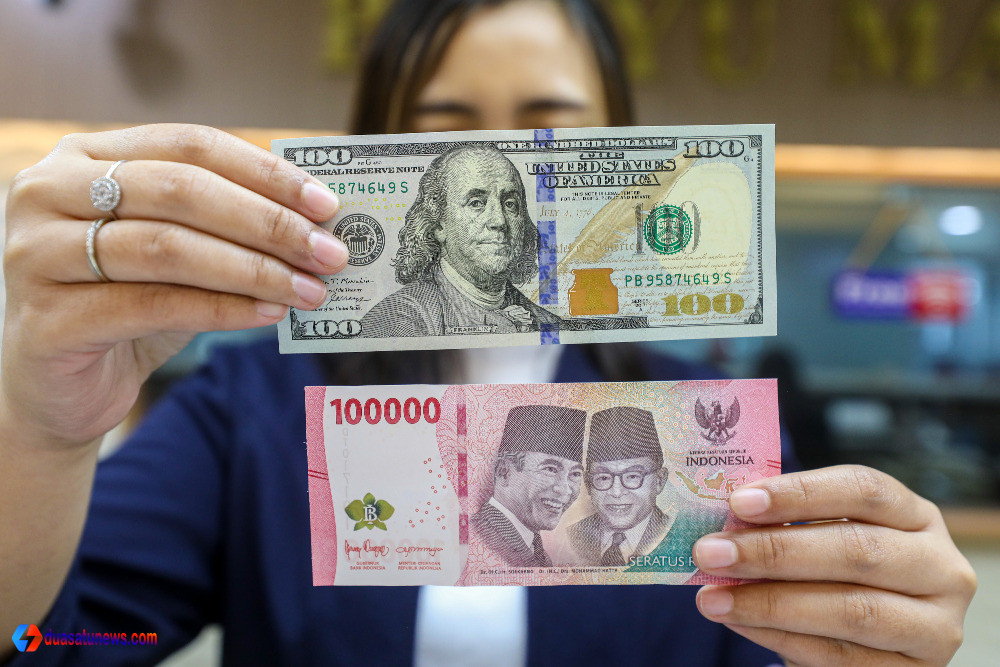 Pergerakan rupiah terhadap dolar Amerika Serikat di pasar keuangan