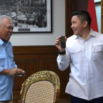 Pertemuan Teddy dan Basuki di Sekretariat Kabinet