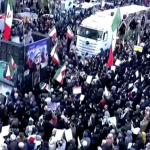 Aksi protes terkait Sanksi G7 terhadap Iran di Teheran
