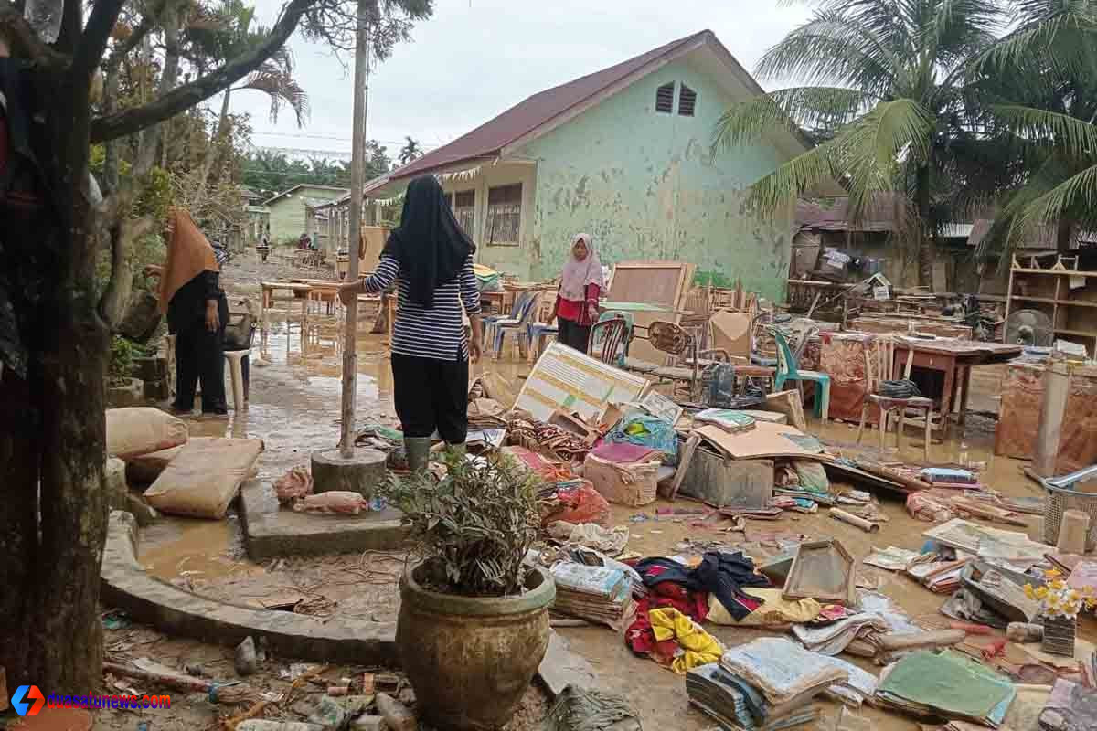 pembelajaran sekolah terdampak bencana di Indonesia