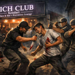 Ilustrasi kasus penikaman karyawan Rich Club Kendari di area parkiran pada malam hari yang hingga kini masih dalam penanganan kepolisian