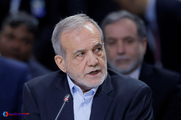 Dialog Iran AS damai disampaikan Presiden Iran Masoud Pezeshkian