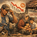 ayah berjuang menghidupi keluarga di tengah keterbatasan ekonomi