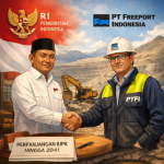 perpanjangan IUPK Freeport 2041 antara pemerintah Indonesia dan PT Freeport Indonesia