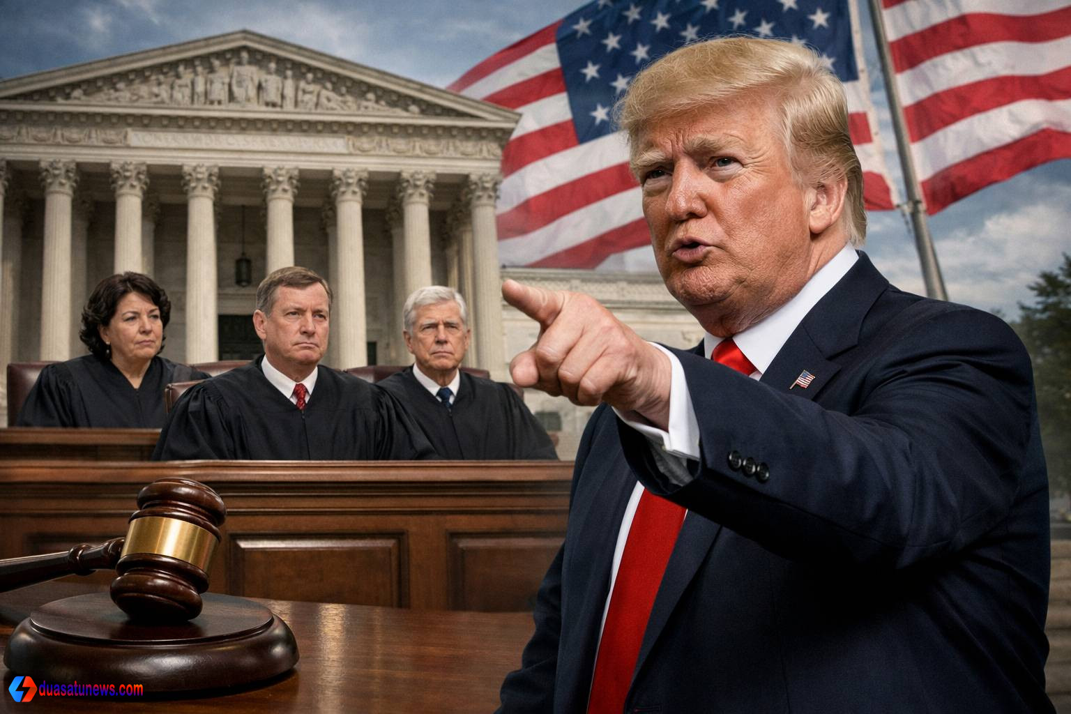 Putusan MA AS membatalkan tarif Presiden Trump