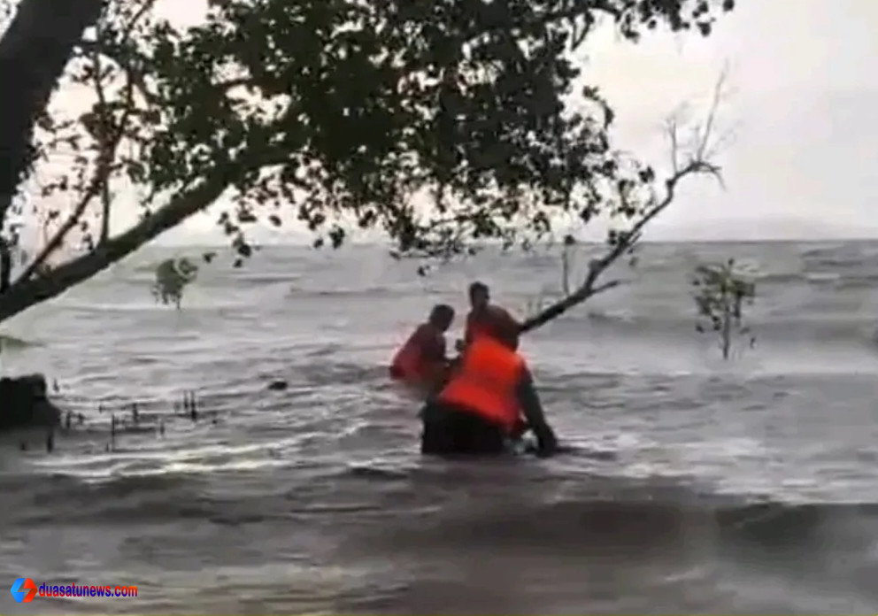Cuaca Buruk, Kapal Penumpang Rute Raha–Maligano Tenggelam di Perairan Muna