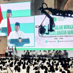 Presiden Prabowo Subianto menyampaikan rencana pembangunan gedung MUI di Bundaran HI