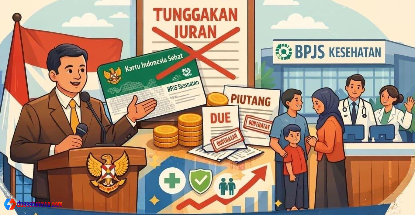 Ilustrasi penghapusan tunggakan iuran JKN bagi peserta PBPU dan BP kelas 3
