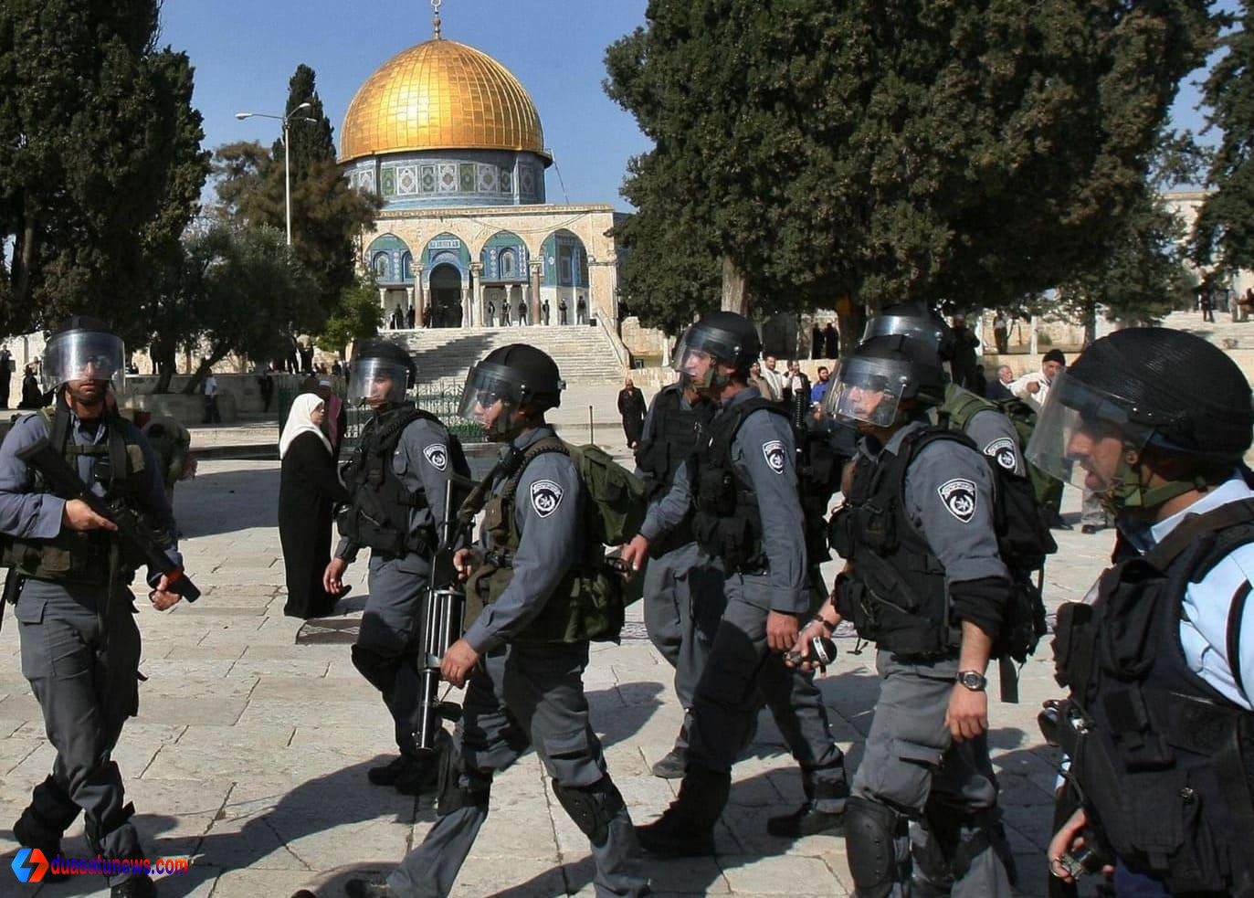 Situasi keamanan di Masjid Al-Aqsa Yerusalem Timur