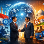 Kerja sama digital Indonesia India dalam pertemuan di New Delhi