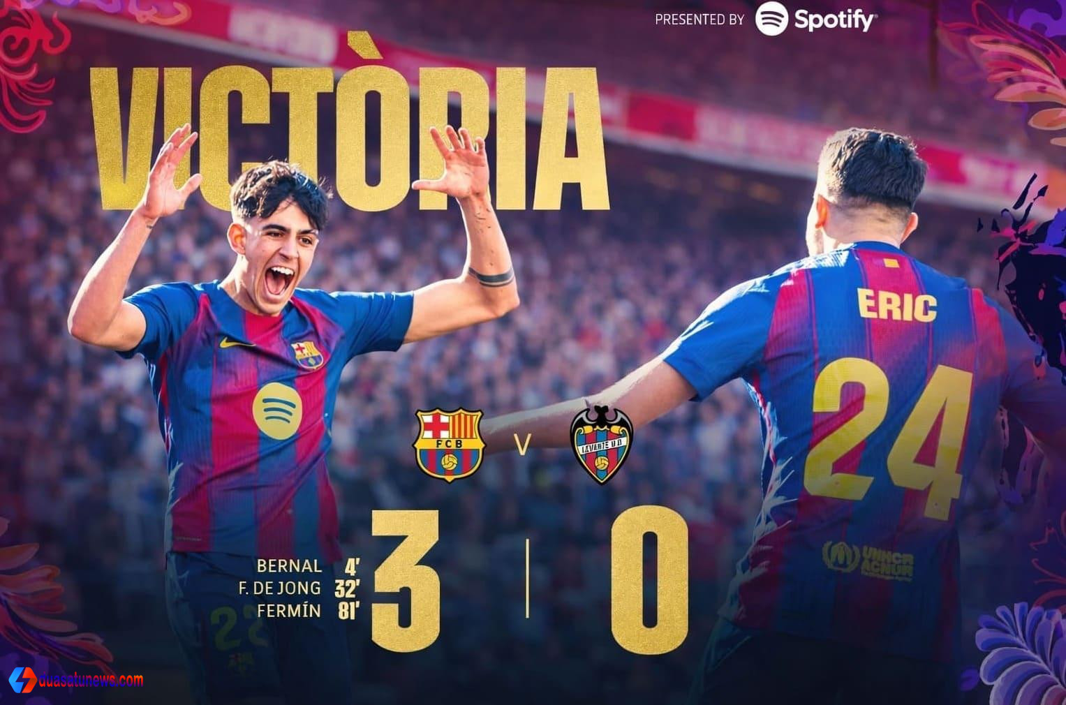 Barcelona vs Levante LaLiga 2026 di Camp Nou