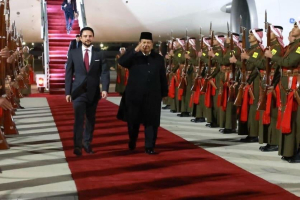 Pertemuan Prabowo dan Raja Yordania di Istana Al Husseiniya