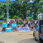 Aksi Serba Hitam SPPG di Jakarta desak polisi usut teror Ketua BEM UGM