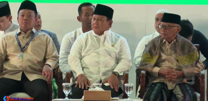 Presiden Prabowo hadiri pengukuhan MUI di Masjid Istiqlal