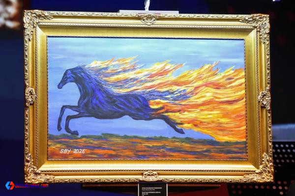 Lukisan Kuda Api Karya SBY Terjual Rp6,5 Miliar di Jakarta