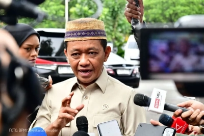 bahlil lahadalia ketua satgas transisi energi rapat dengan presiden prabowo