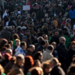 protes perang timur tengah spanyol di madrid