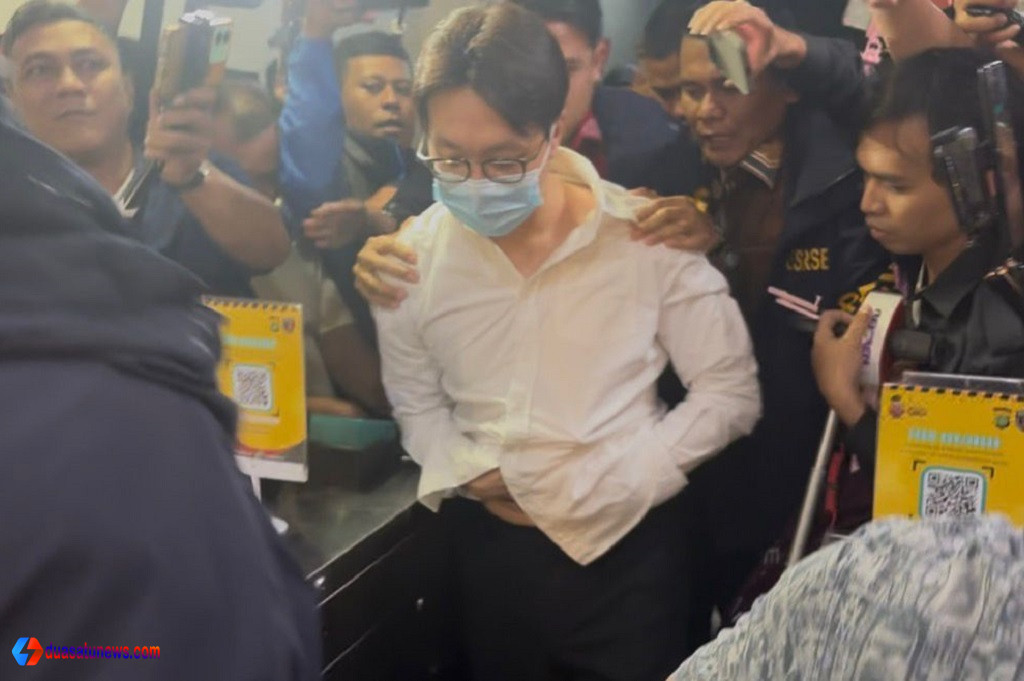 Richard Lee ditahan Polda Metro Jaya