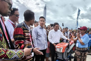 Wapres Gibran Kupang MBG bersama petani Desa Mata Air