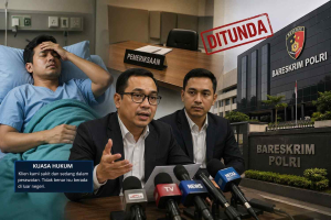 ilustrasi klien sakit tidak hadir pemeriksaan saat proses hukum