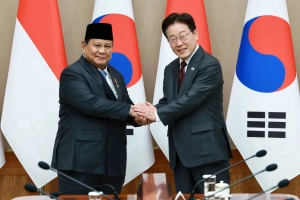 Pertemuan kemitraan Indonesia Korea Selatan antara Prabowo dan Lee di Seoul
