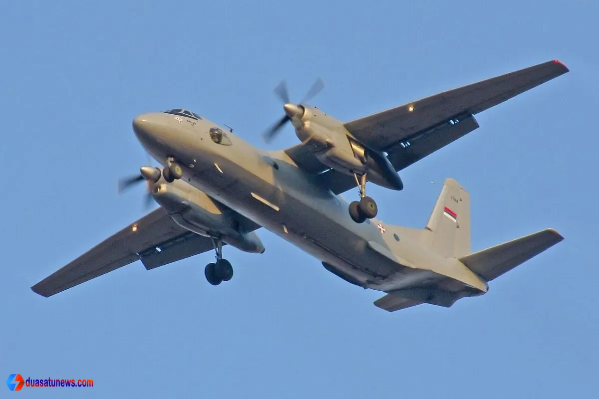 jatuhnya pesawat An-26 di Krimea lokasi kecelakaan