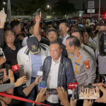 kecelakaan kereta Bekasi di Stasiun Bekasi Timur malam hari