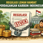 perdagangan karbon Indonesia terhambat akibat regulasi lemah dan birokrasi