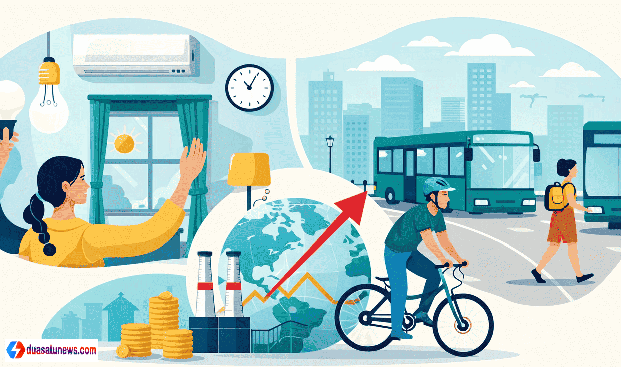 IEA efisiensi energi transportasi umum dan ramah lingkungan