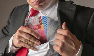 Ilustrasi uang rupiah terkait dugaan permintaan THR dalam kasus K3 Kemnaker
