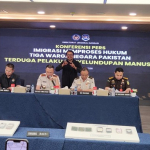 Konferensi pers Ditjen Imigrasi terkait penanganan pelanggaran keimigrasian dan jemaah haji non-prosedural