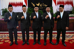 Pelantikan Deputi KPK di Gedung Juang Jakarta tahun 2026