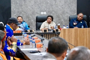 “Pemerintah pusat menggelar rapat koordinasi pemulihan keamanan Wamena bersama pemerintah daerah dan tokoh masyarakat Papua Pegunungan”