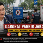 Hardiyanto Kenneth soroti darurat parkir Jakarta dan parkir liar di ibu kota