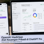 alat keuangan pribadi ChatGPT Pro OpenAI, dashboard AI keuangan, fitur finansial ChatGPT