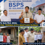 BSPS Sultra 2026 diluncurkan di Kendari dengan kuota 8.973 bantuan rumah