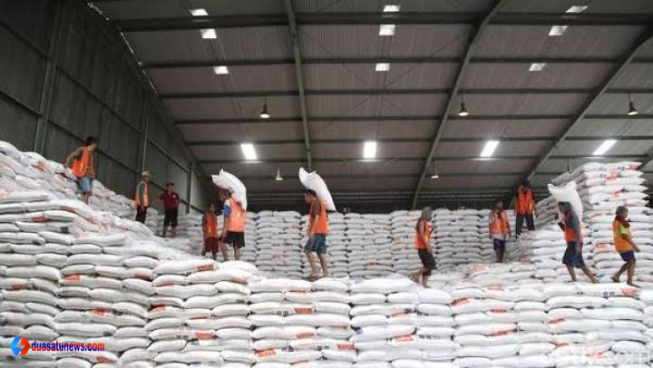 stok beras Kolaka di gudang Bulog tetap aman dan mencukupi