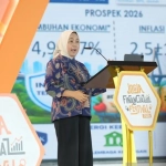 Aida Budiman menyampaikan penguatan instrumen pasar uang rupiah dalam acara literasi keuangan di Jakarta