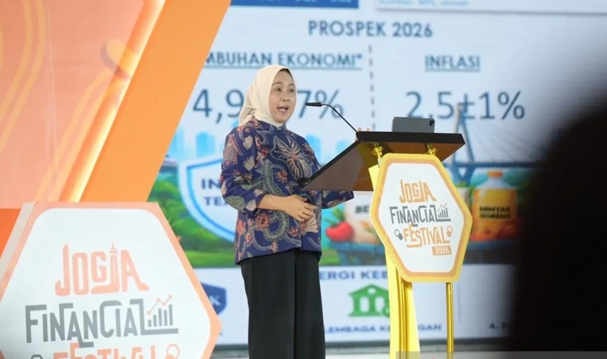 Aida Budiman menyampaikan penguatan instrumen pasar uang rupiah dalam acara literasi keuangan di Jakarta