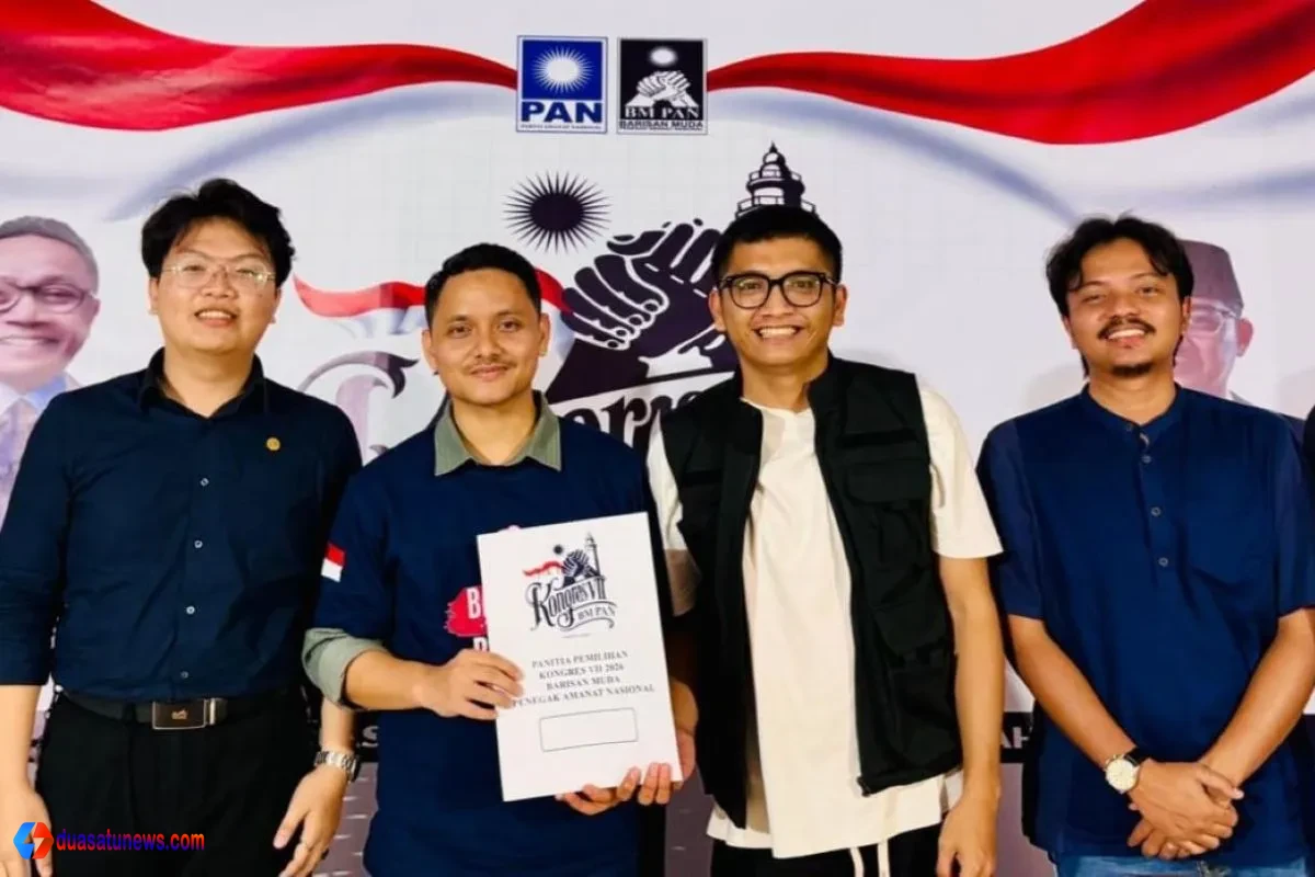 Riyan Hidayat BM PAN saat kegiatan kaderisasi