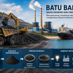 nafas ekonomi batu bara Indonesia dari tambang hingga industri energi