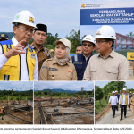 Menteri PU meninjau pembangunan Sekolah Rakyat Dharmasraya di Sumatera Barat