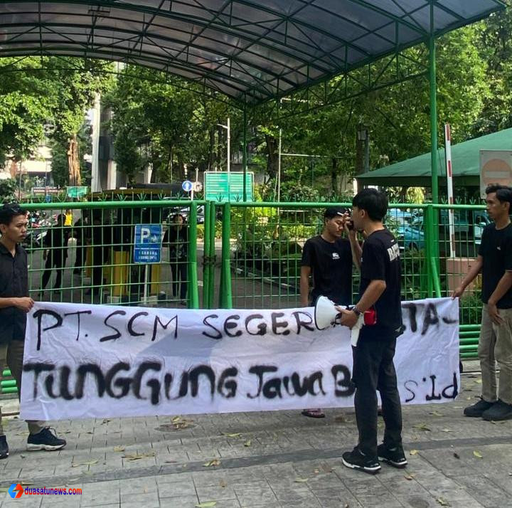 GMII Gelar Aksi Demonstrasi di Kementerian Kehutanan RI Soroti Dugaan Ancaman Lingkungan oleh PT. SCM di Routa