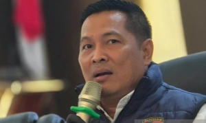 Direktur Reskrimsus Polda Jateng Kombes Pol Djoko Julianto menjelaskan kasus penyelundupan burung kasturi di Jawa Tengah