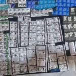 gerebek toko obat ilegal di Tanjung Priok dengan barang bukti pil daftar G hasil sitaan polisi