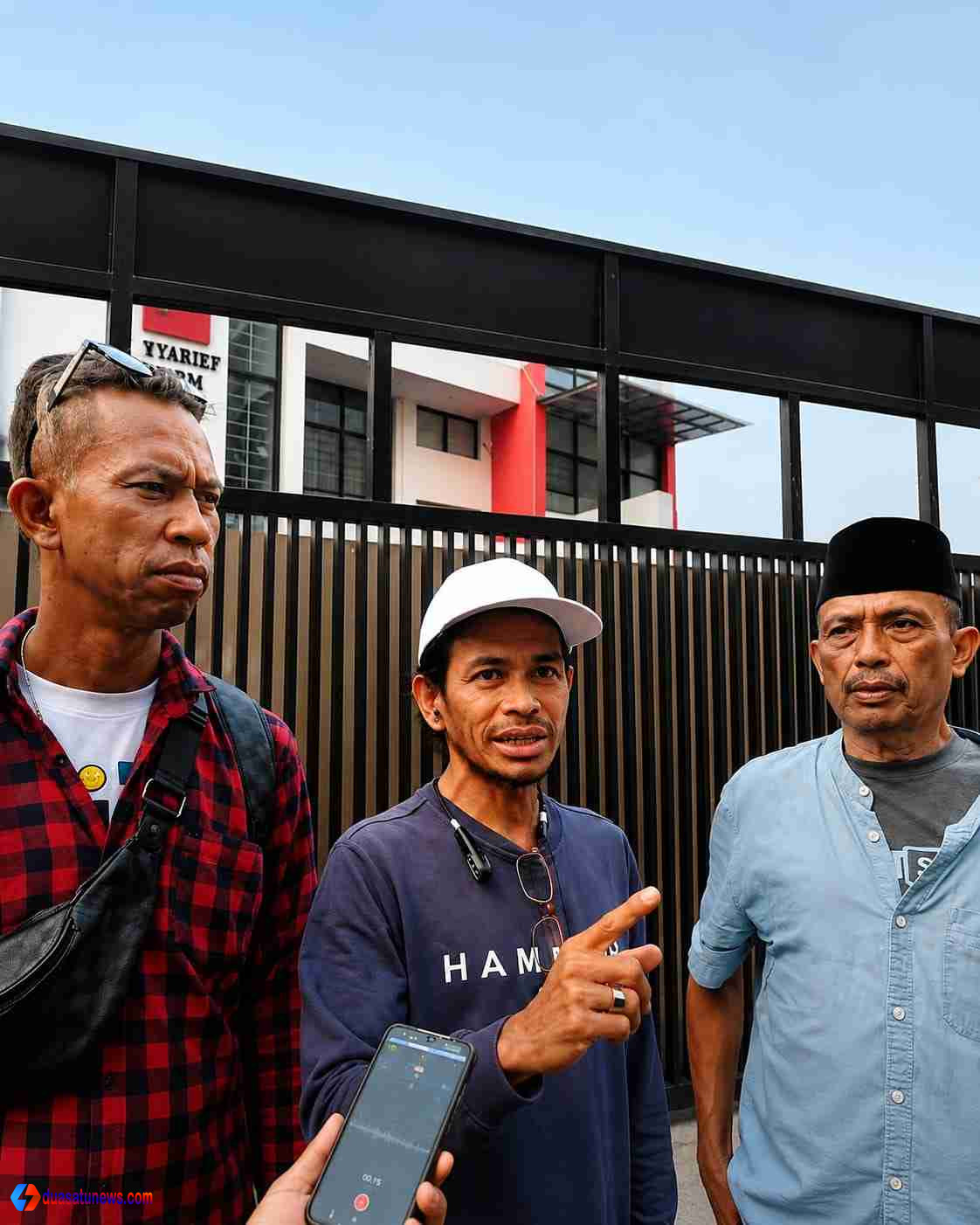 Aksi mahasiswa menyoroti kasus Elza Syarief di kawasan Menteng Jakarta