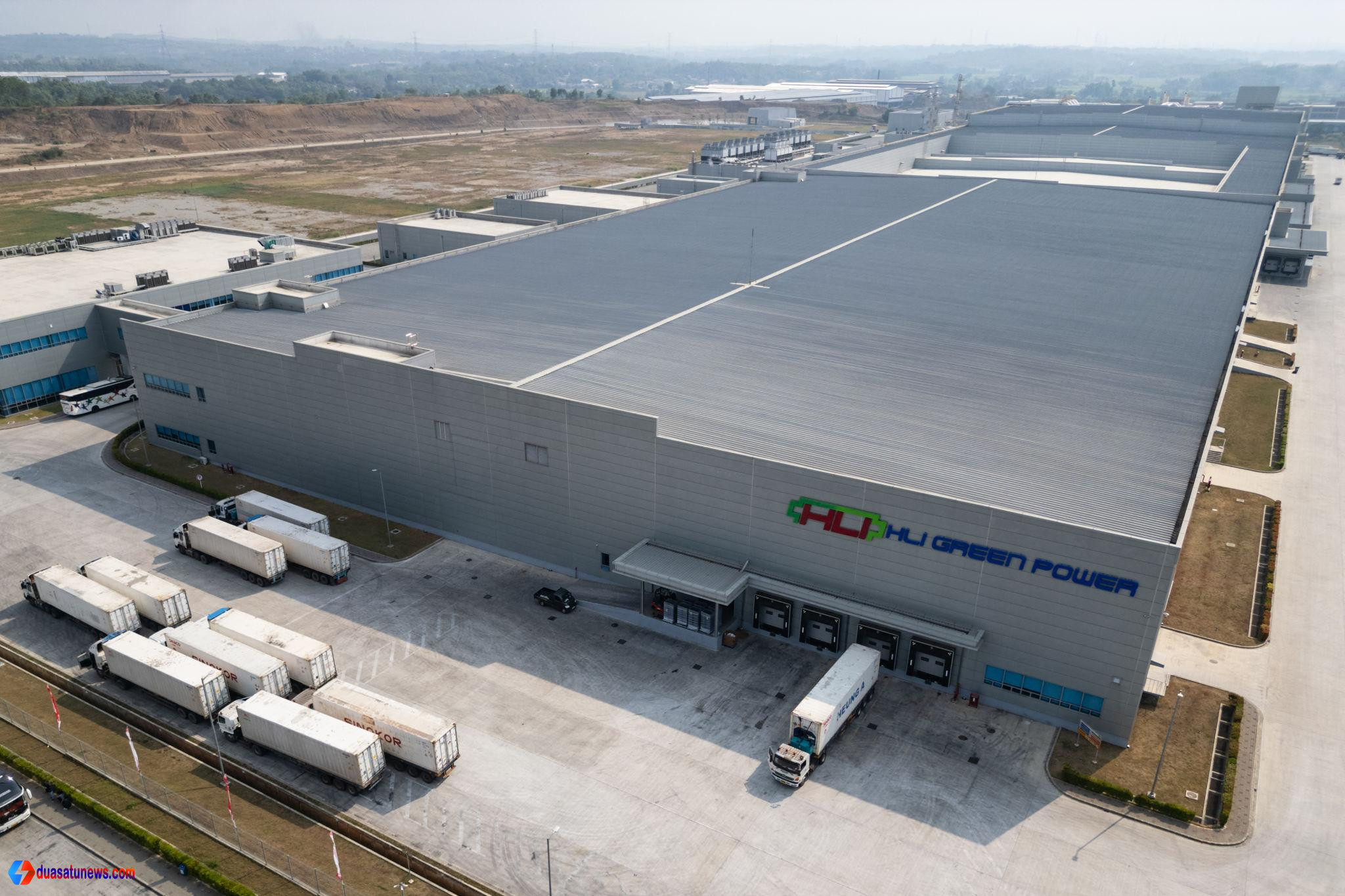 Fasilitas pabrik SDM green jobs EV di HLI Green Power untuk produksi baterai kendaraan listrik Indonesia